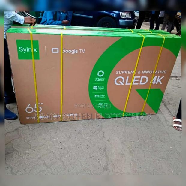 Syinix 65" Google Qled Smart Tv - main view