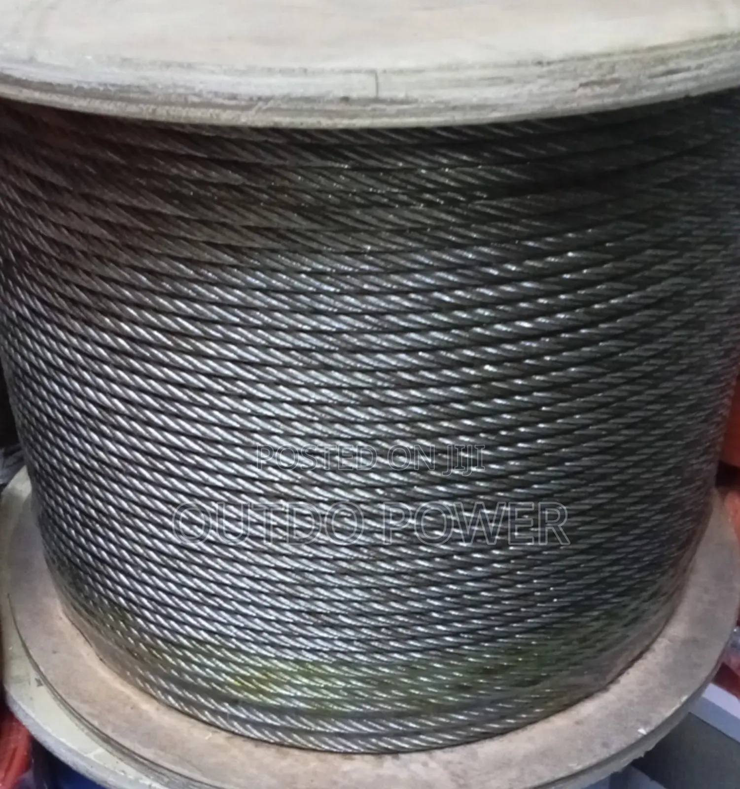 6mm Galvanized Steel Core Wirerope (150mtrs)