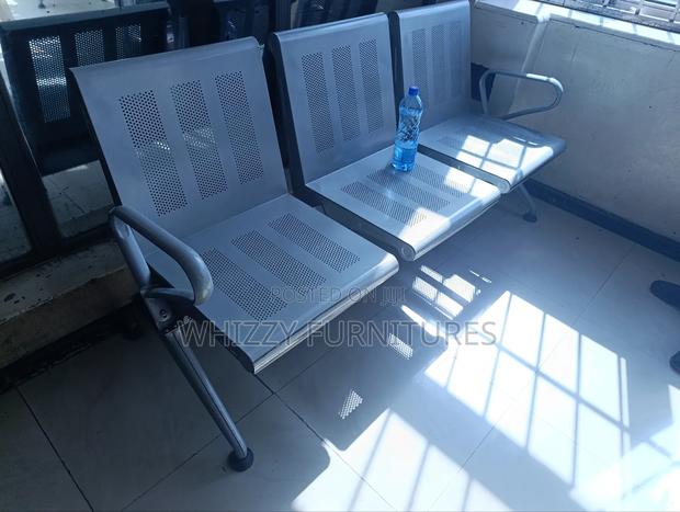 Silver Waiting Chair