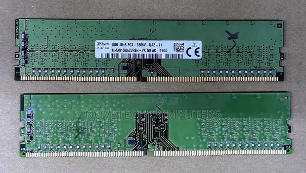 Sk Hynix Ram 8gb 1rx8 Pc4-2666v-ua2-11 Desktop Ram - main view