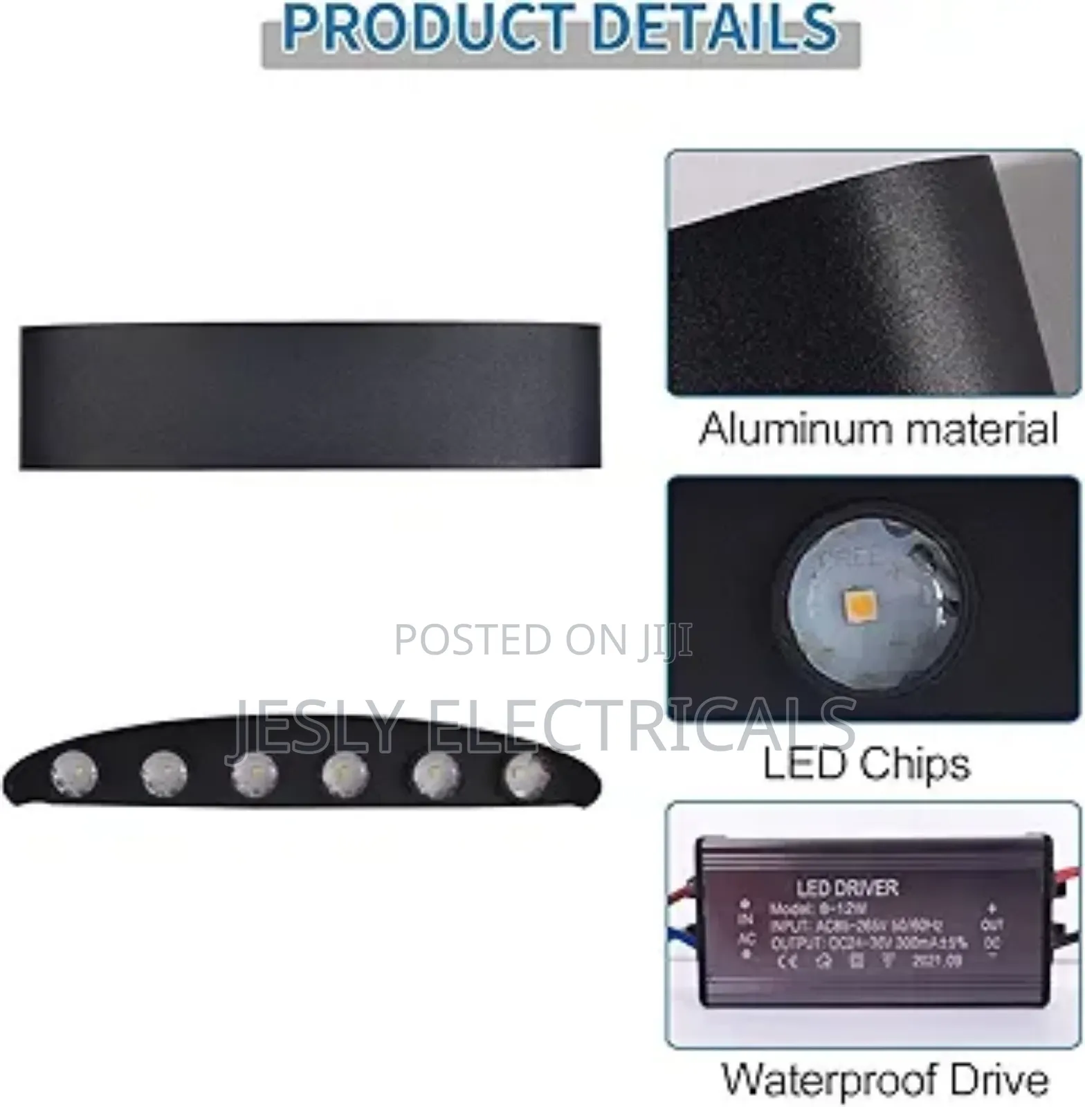 Citra Led Waterproof Indoor Outdoor Wall Lamp Up Down