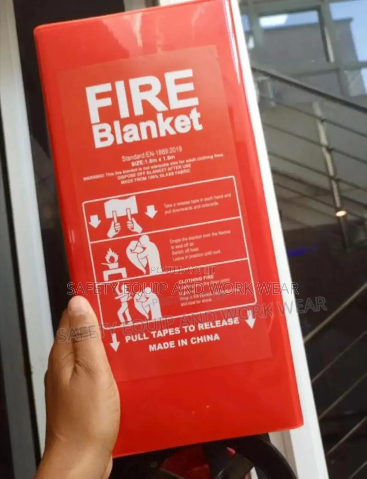 Fire Blankets For Industrial Workshops.