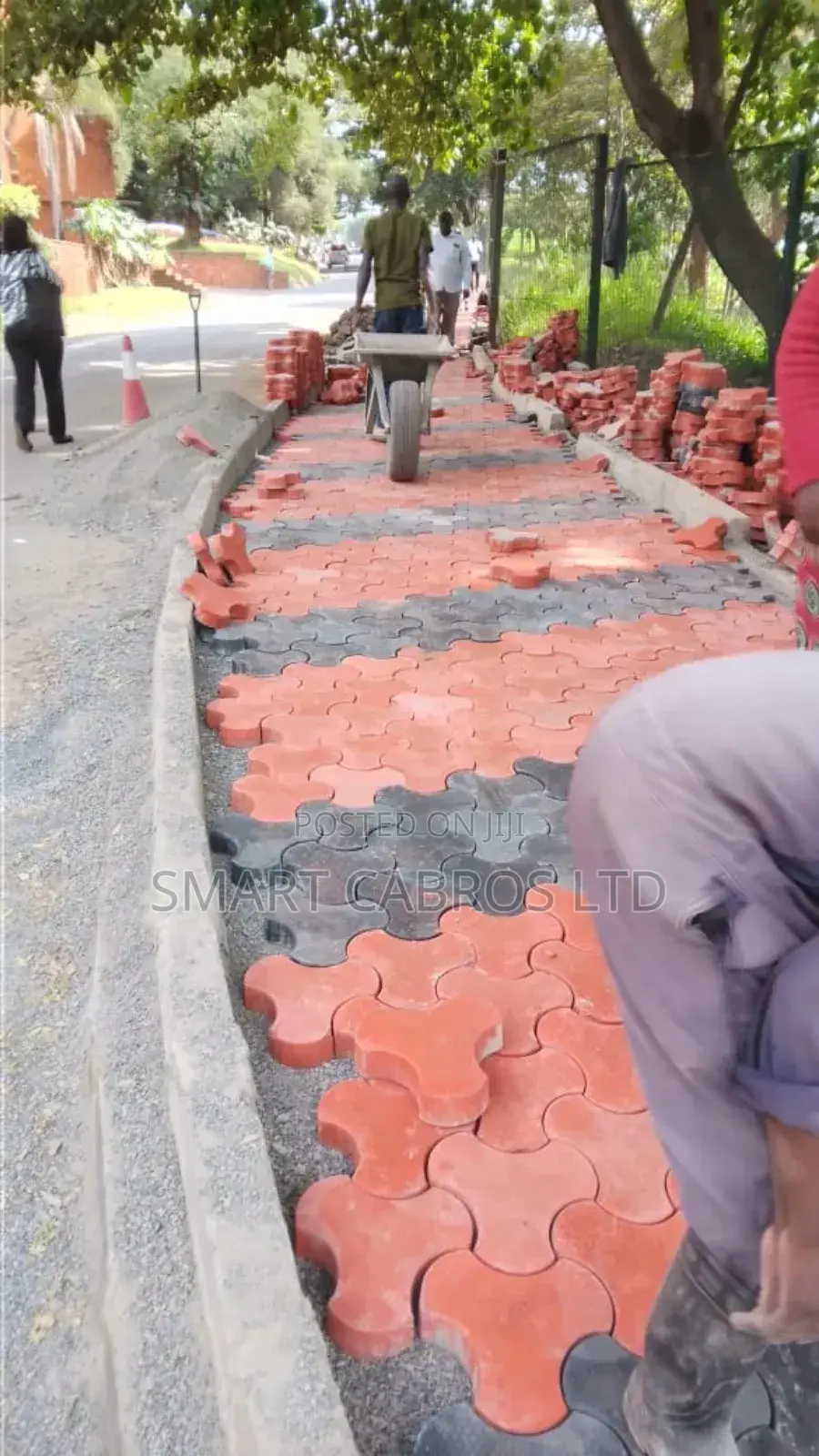 Cabro and Tiles Fixing
