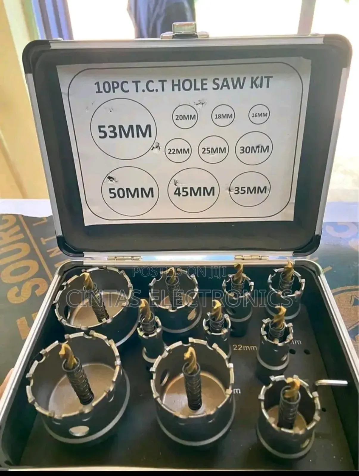 10pc Hole Saw Bit