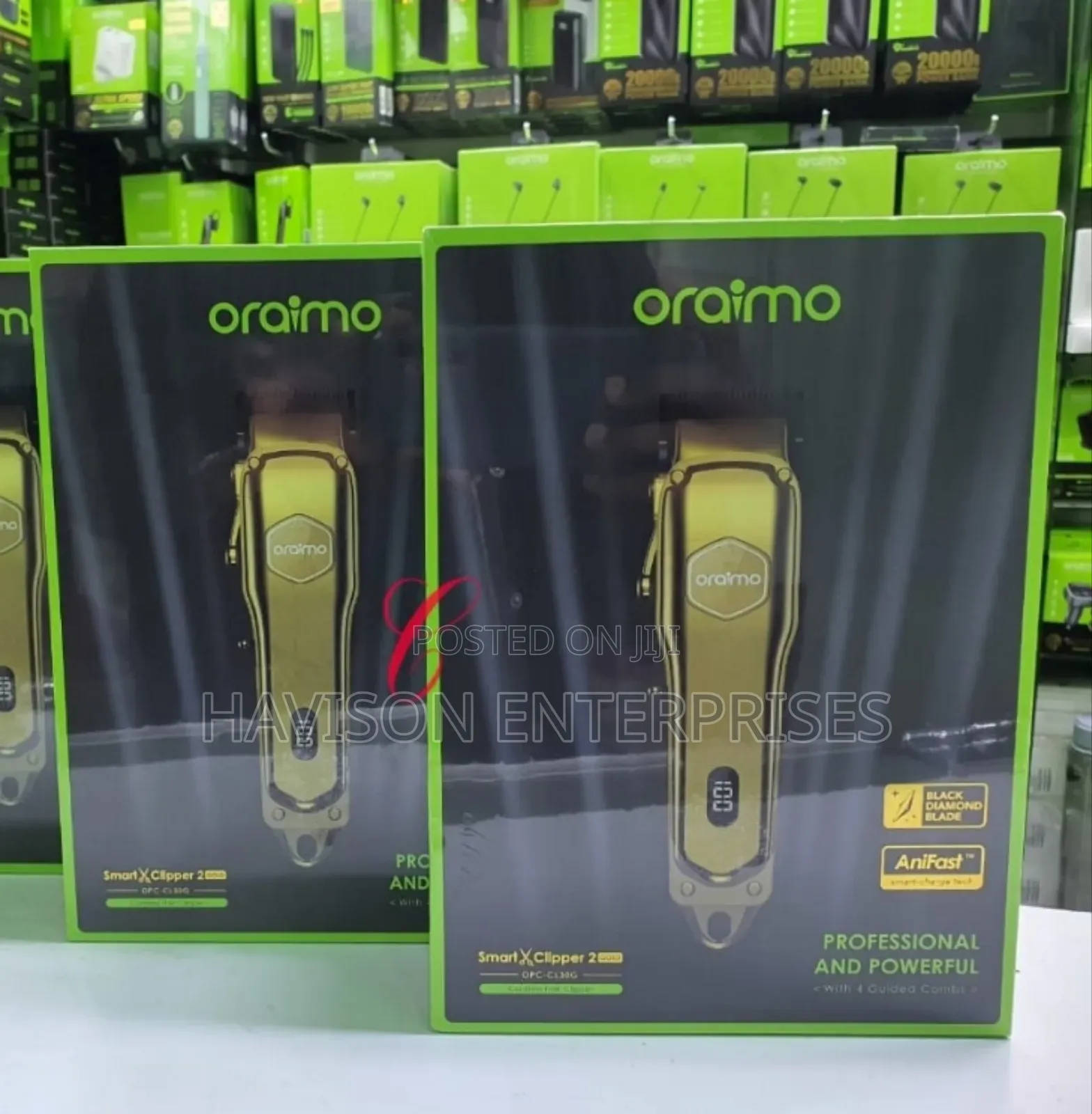 Diamond Cordless/Rechargeable Oraimo Clipper/Shaver