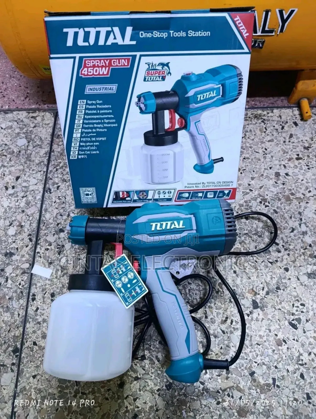 Total Spray Gun 450watts