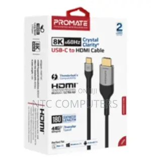 Promate at 60hz High Definition Usb-C to Hdmi Cable • 1.8