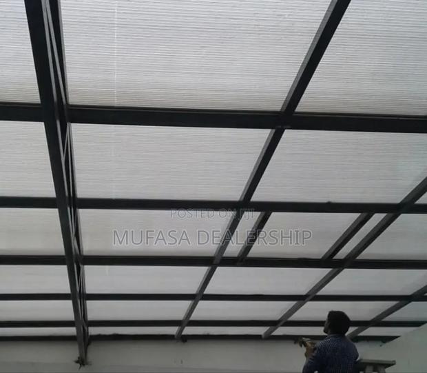 Clear Polycarbonate Roofing Sheets - thumbnail 2