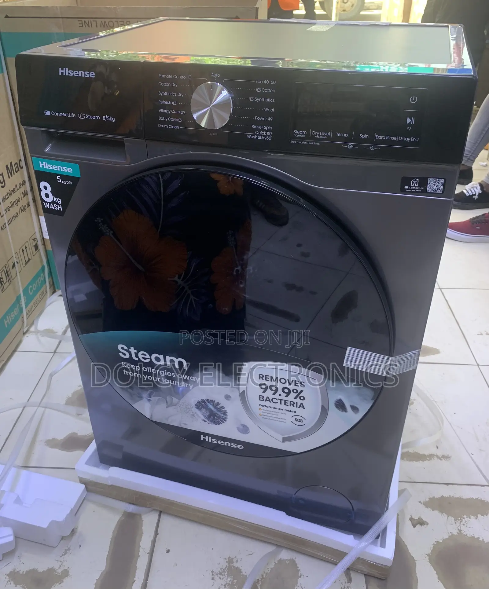 Hisense Washing Machine 8kg 5kg Dry