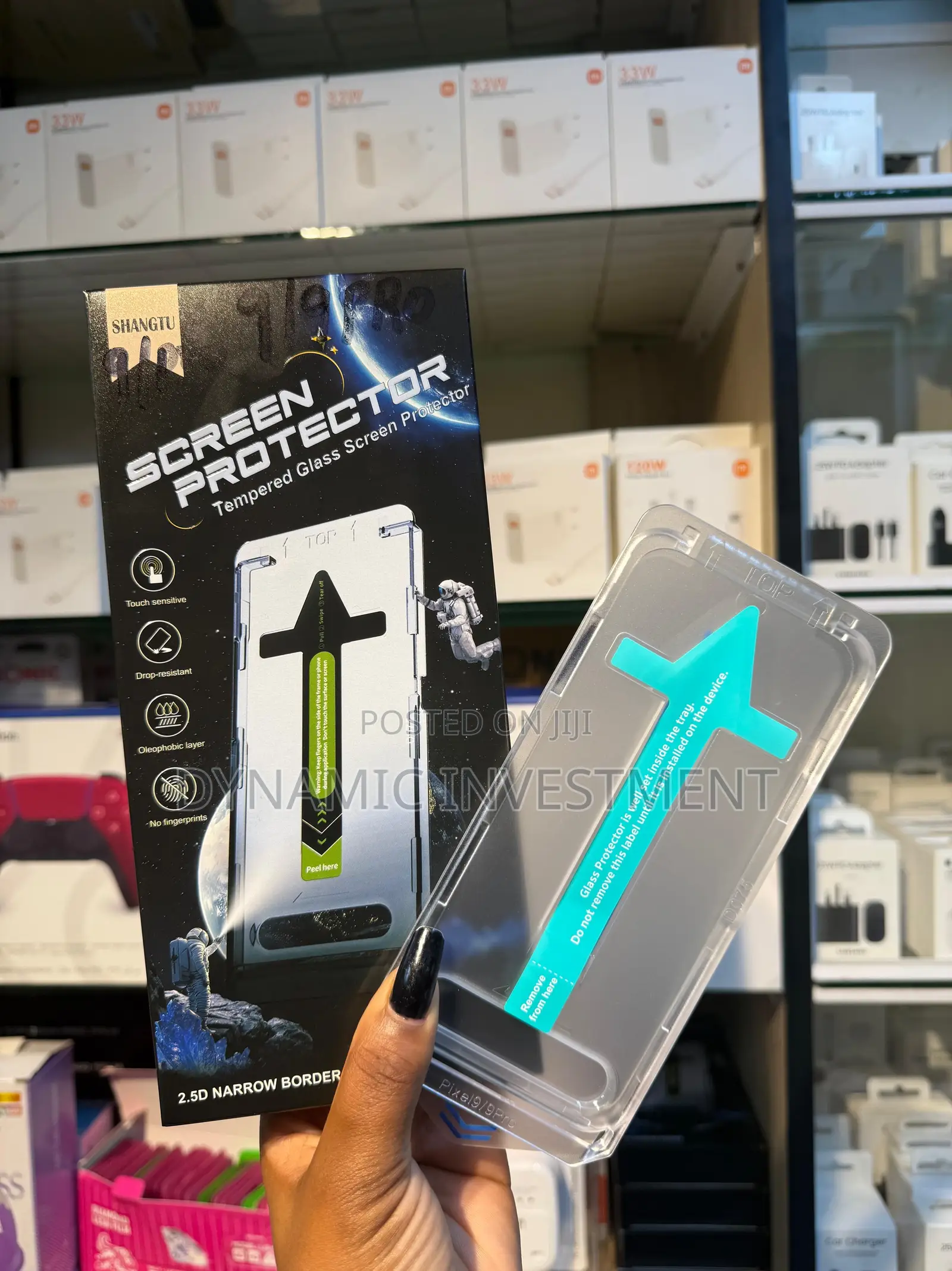 Google Pixel 9 Pro Auto Fit Hd Screen Protector With Tray