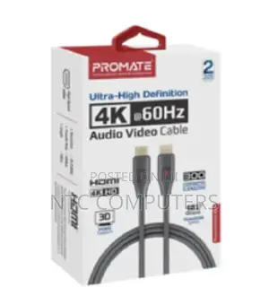 Promate Hdmi (Male)-Hdmi(Male) Cable With 3d, at 60hz Ultra