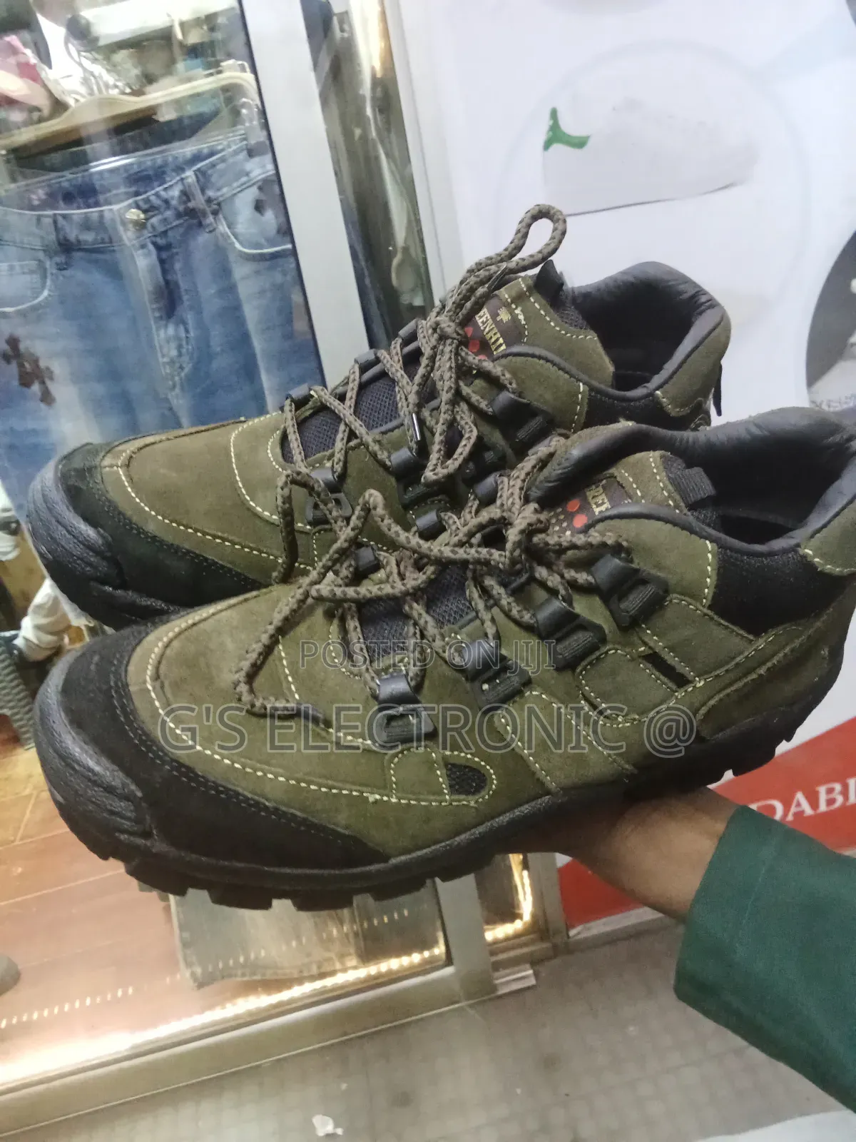 Hiking Boots Green Hill Size 40-45