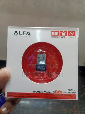 Alfa 300 MBPS Wireless Usp Adapter