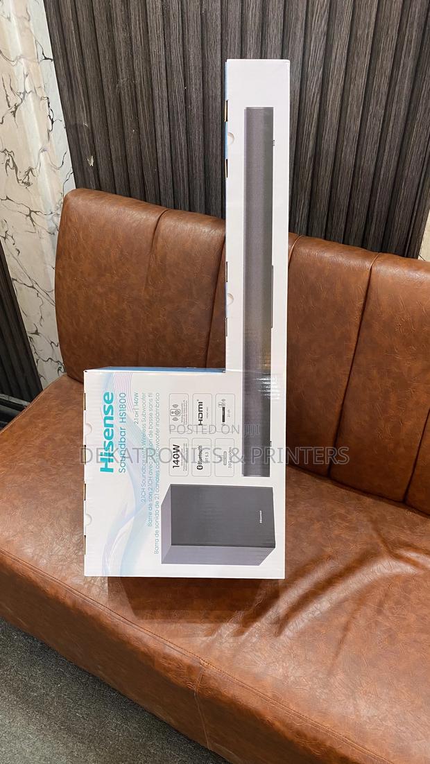 Hisense Hs1800 Wireless Soundbar - main view