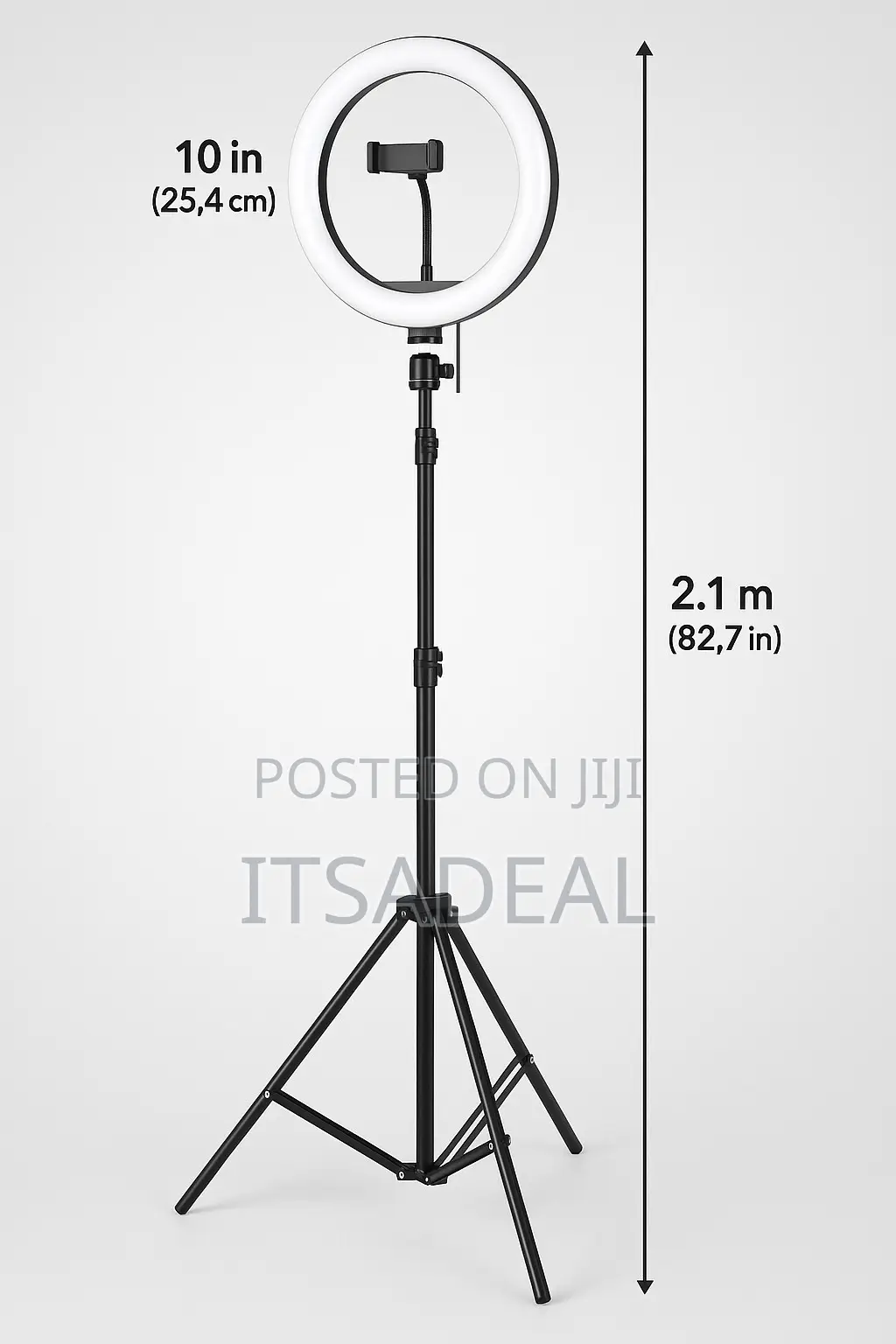 10 Inch Ring Light With 2.1m Stand Picture