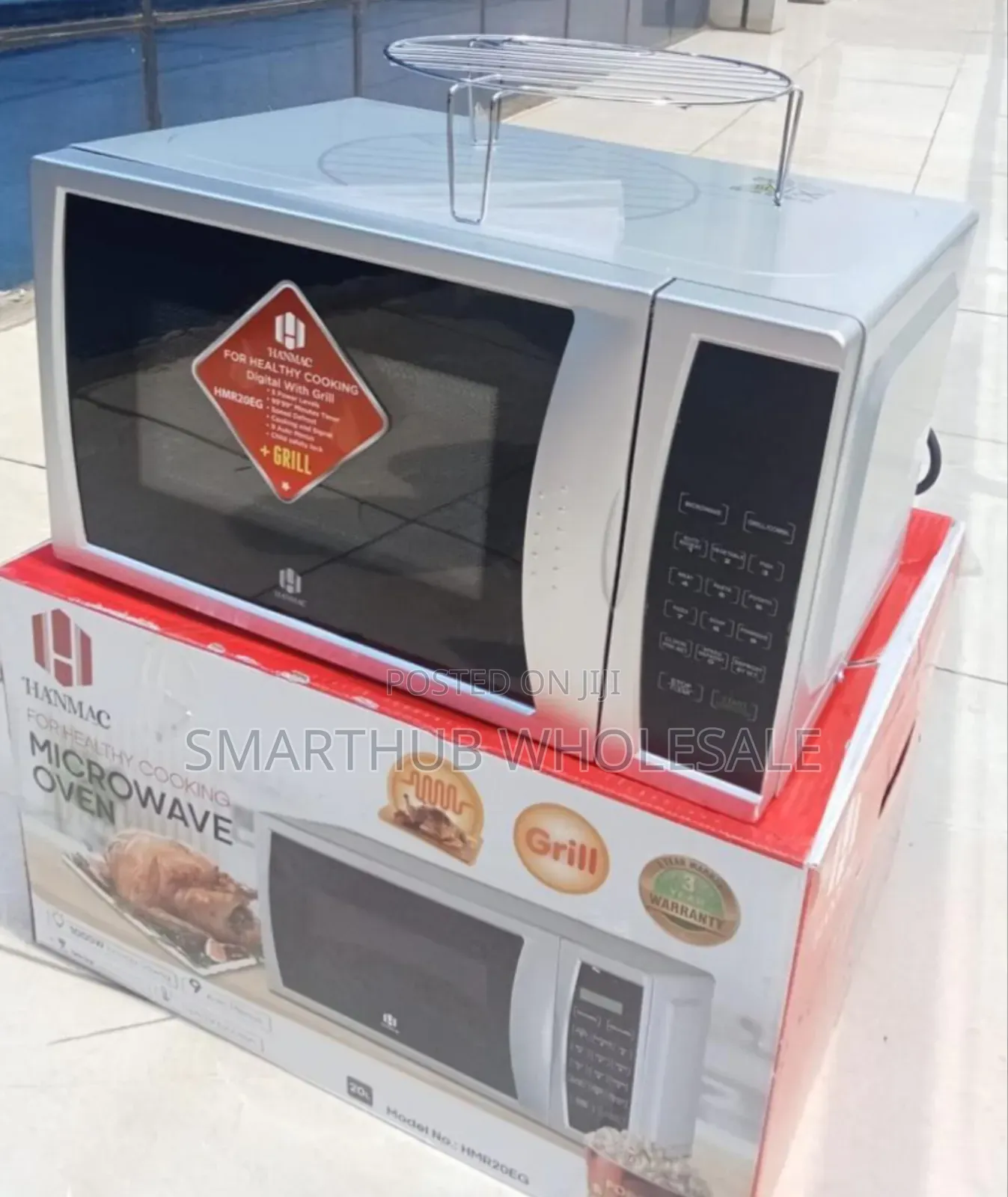 Hanmac Digital Microwave With Grill Hmr20eg