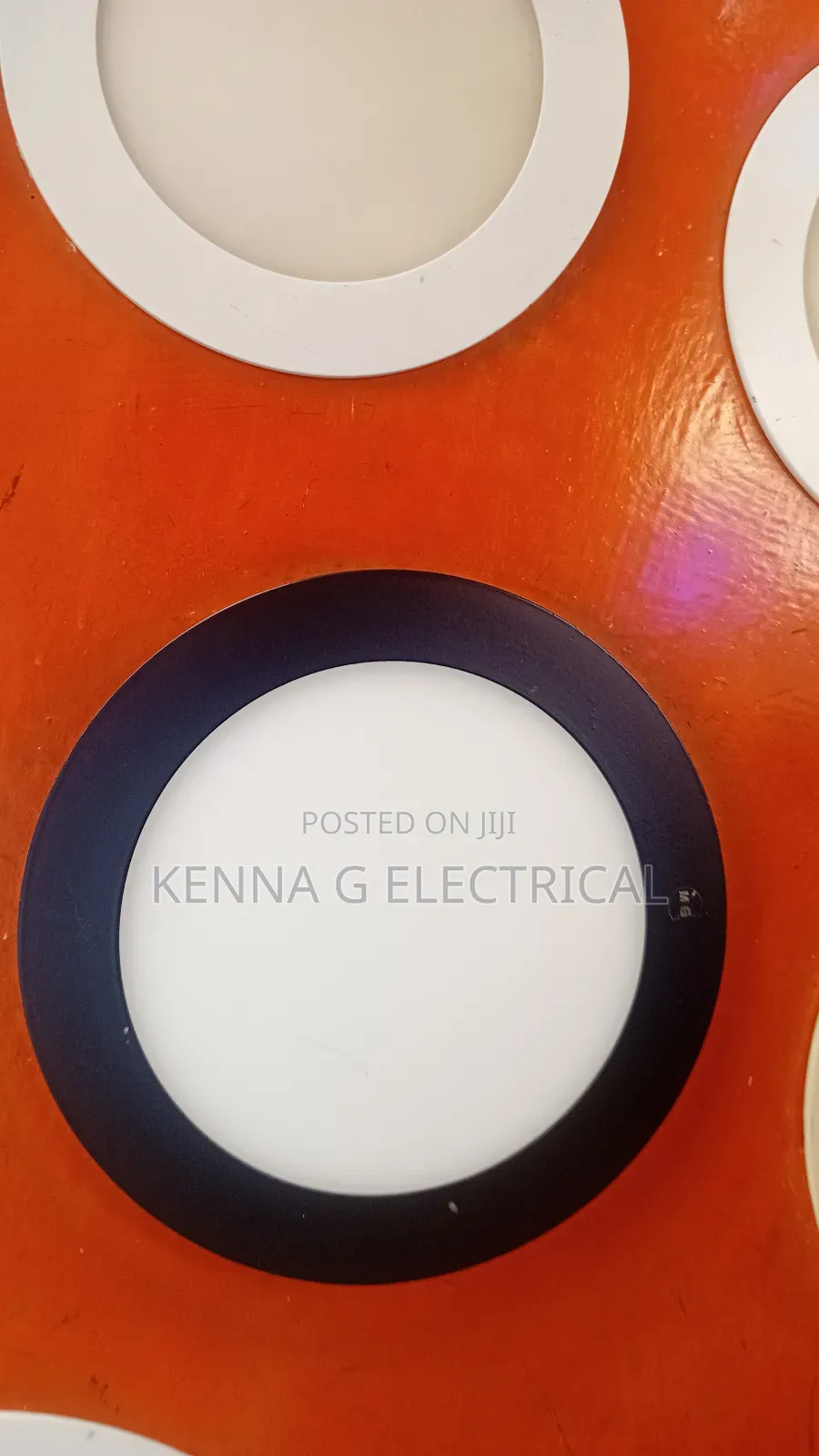 12watts Warm Recessed Panel Body Black