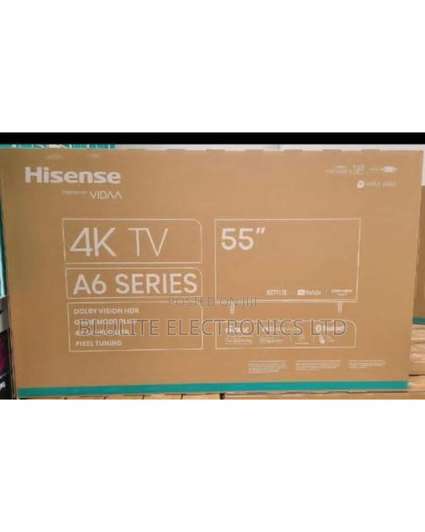 Hisense 55”Inches Smart Frameless - main view