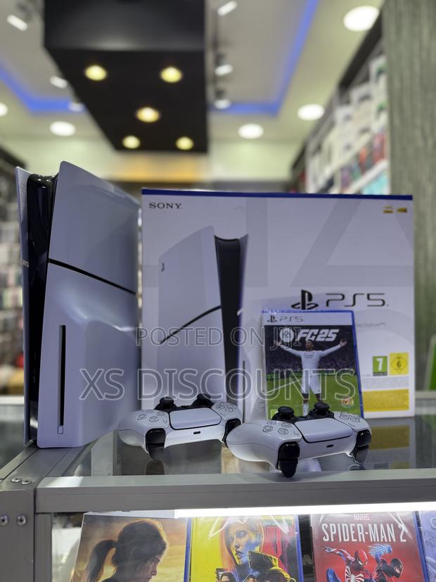 Ps5 Bundle Offer! Sony Playstation 5 + 2 Controllers + Fc25 - main view