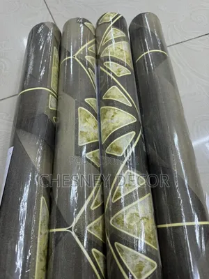 Grey Flowered Wallpaper