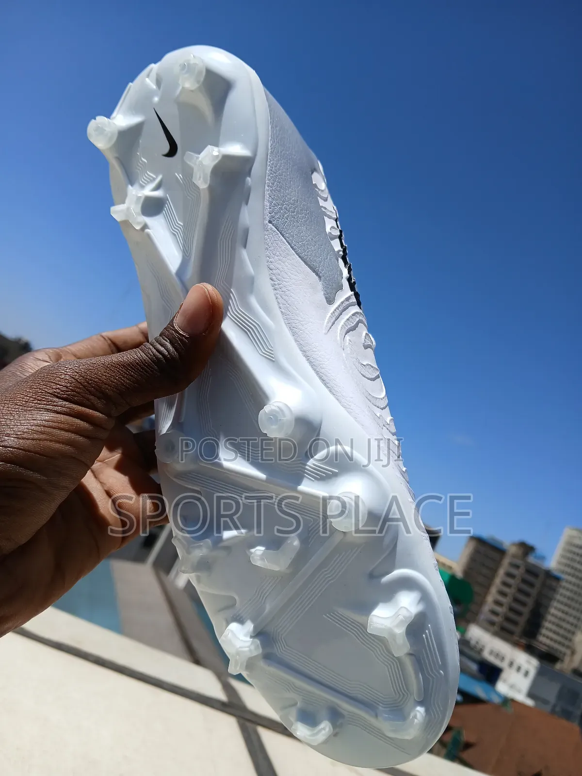 New Budget Phantom White Football Boots- Soccer Cleats