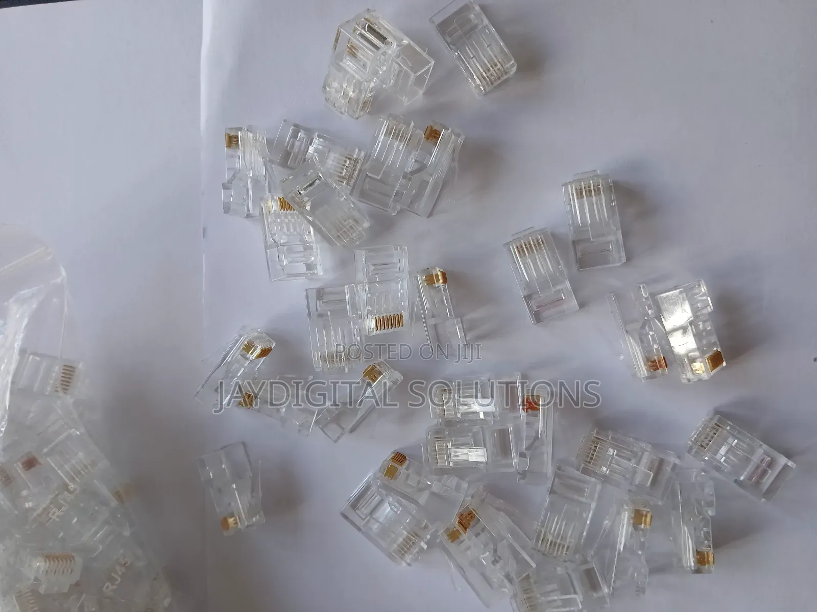 Rj45 Connectors 100pcs Pack for Cat 6