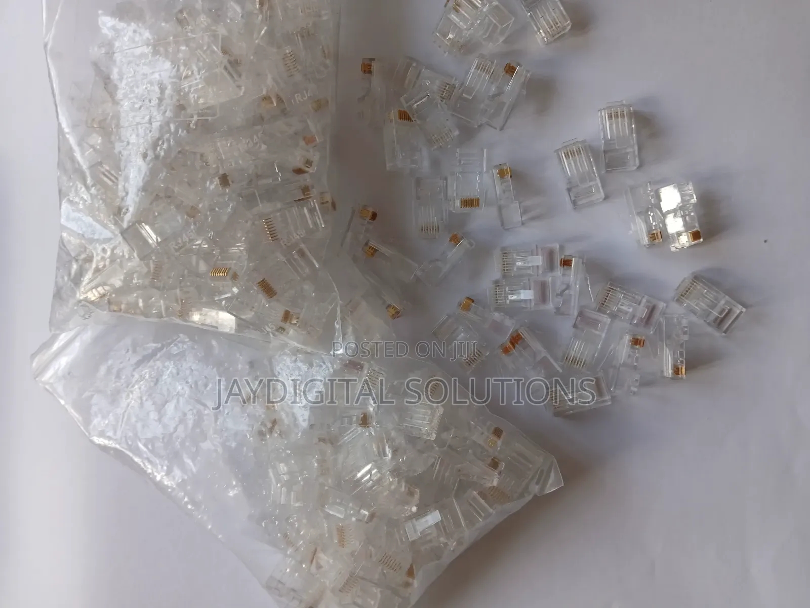Rj45 Connectors 100pcs Pack for Cat 6