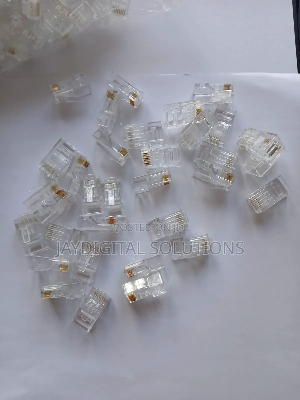 Rj45 Connectors 100pcs Pack for Cat 6