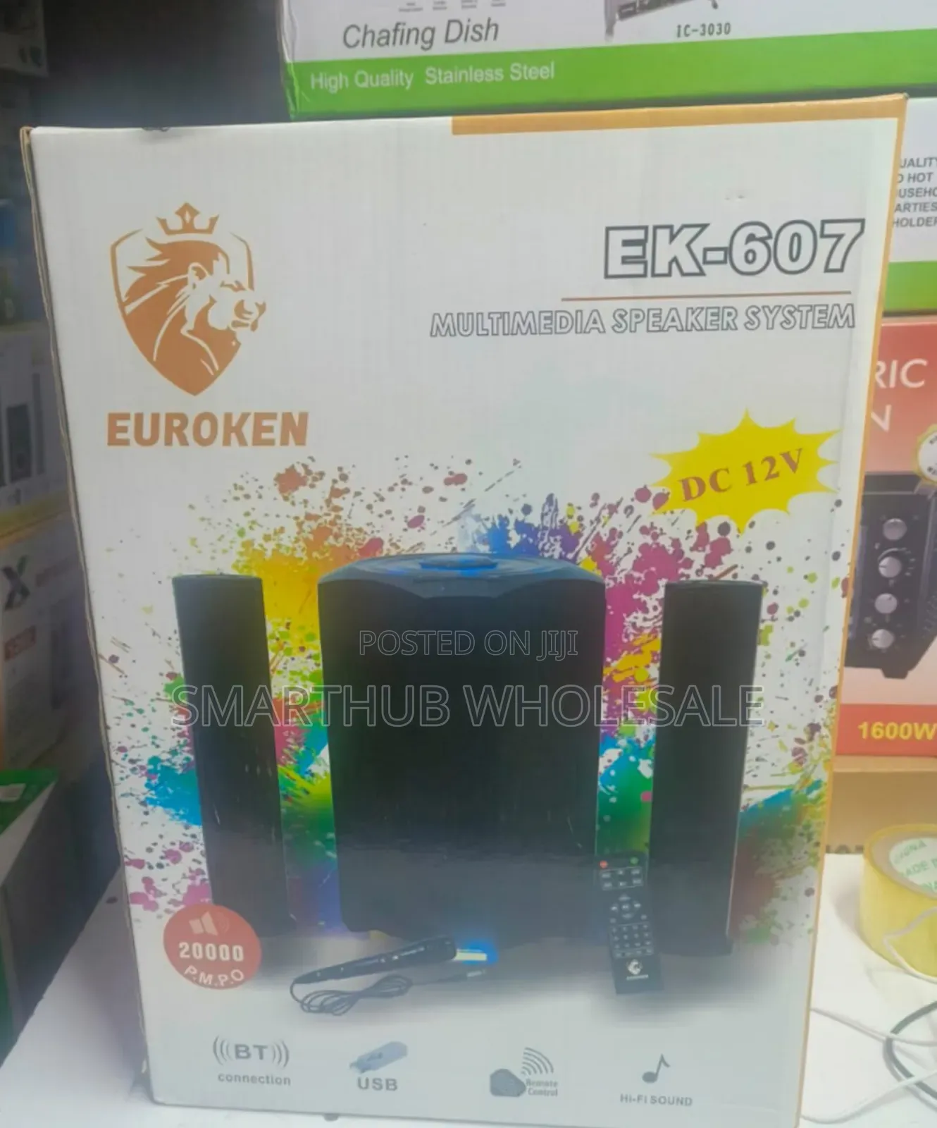 Euroken Mtungi Ek-607 2.1ch Multimedia System-20000w