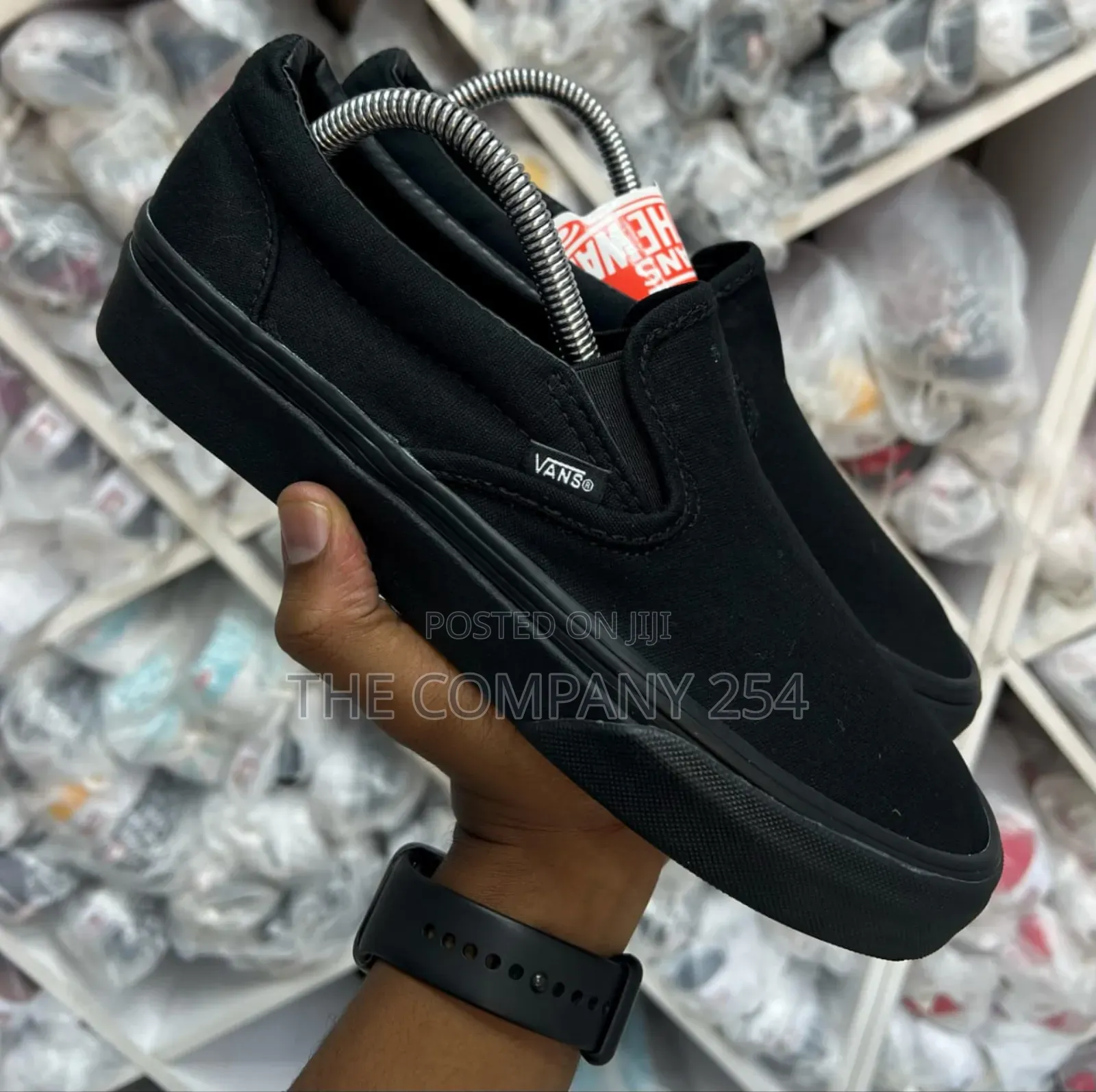 Laceless Vans Off the Walls Unisex Rubber Sole Shoes