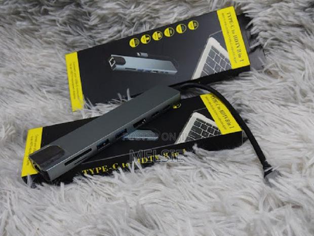 Type C Converter Hub to Hdmi +Usb + Lan - main view