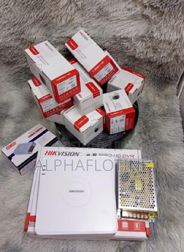 Hikvision 4 Four 1080p Full Hd 2mp CCTV Cameras Complete
