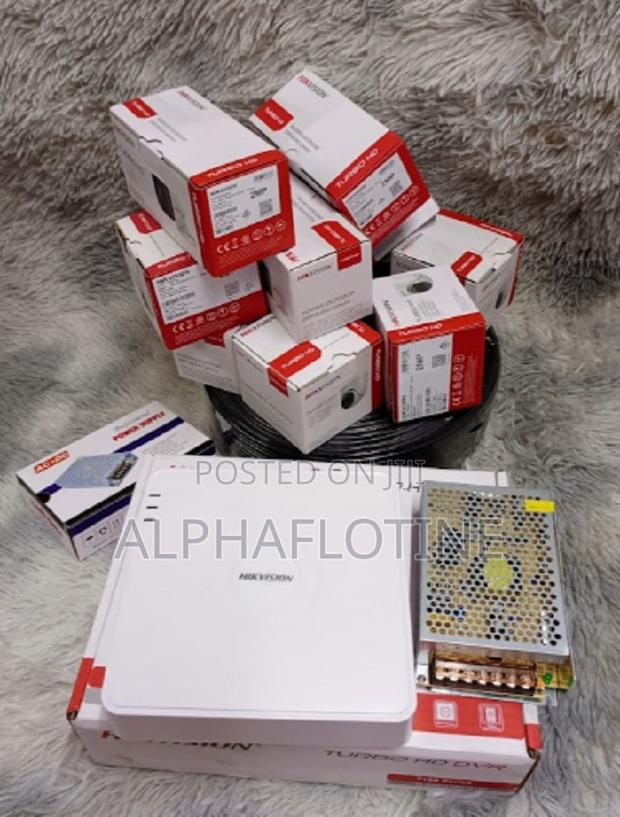 Hikvision 4 CCTV Camera Full Package 2mp - main view