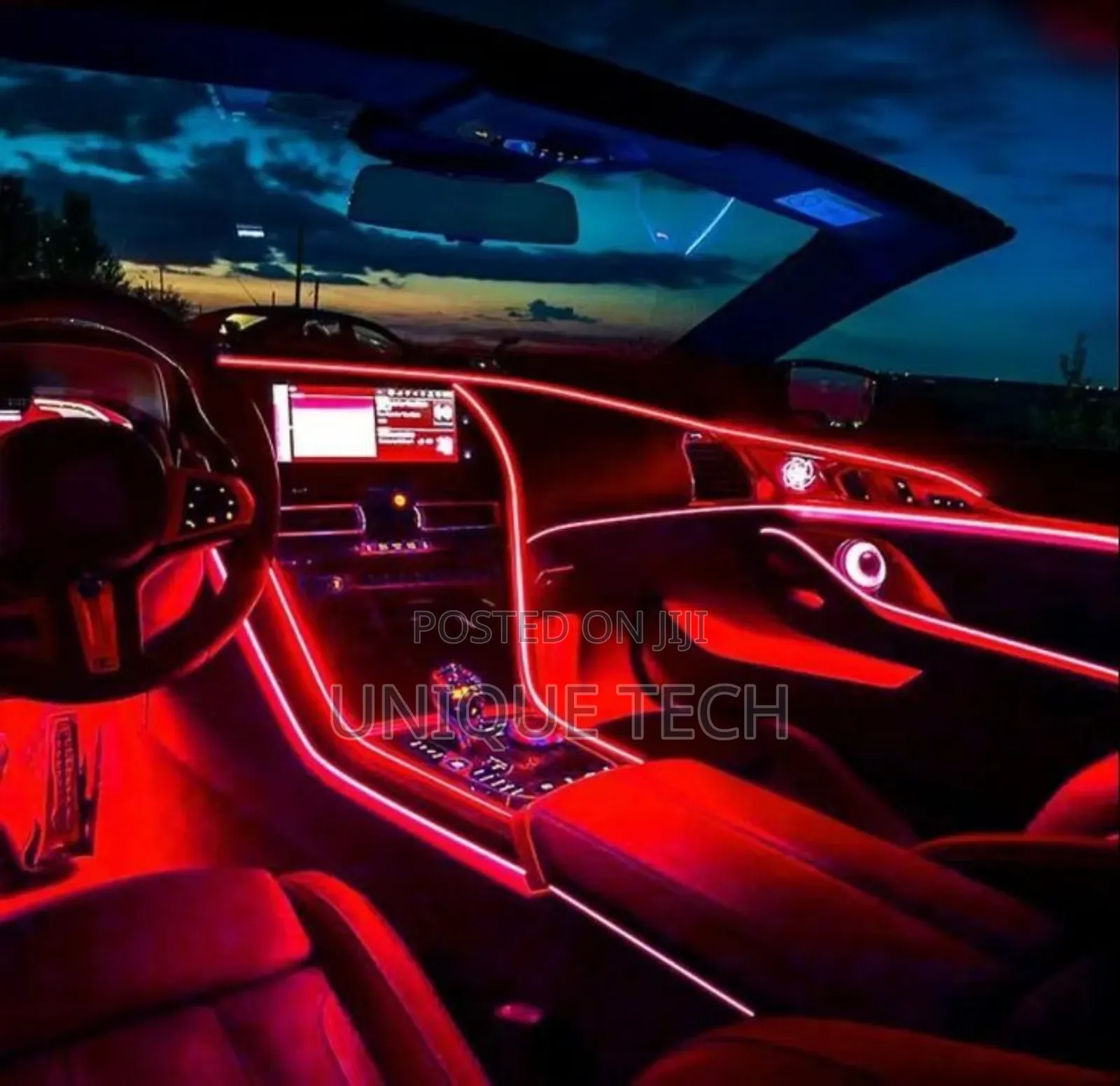 Dashboard Led Strip Light 5m – Glow Red, Blue, Green
