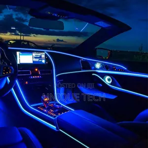 Glow Strip 5m for Car Dashboard – Red, White, Green, Blue
