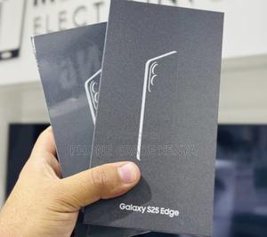 New Samsung Galaxy S25 Edge 256 GB Black - main view