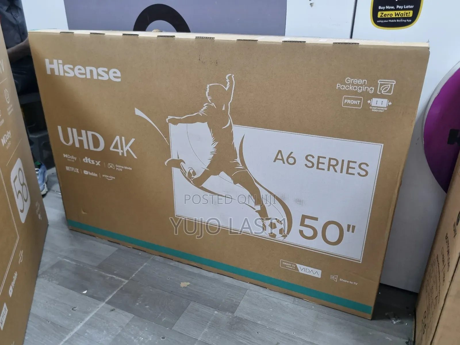 Hisense 50 Inch 50 A6n Series Smart Uhd Tv