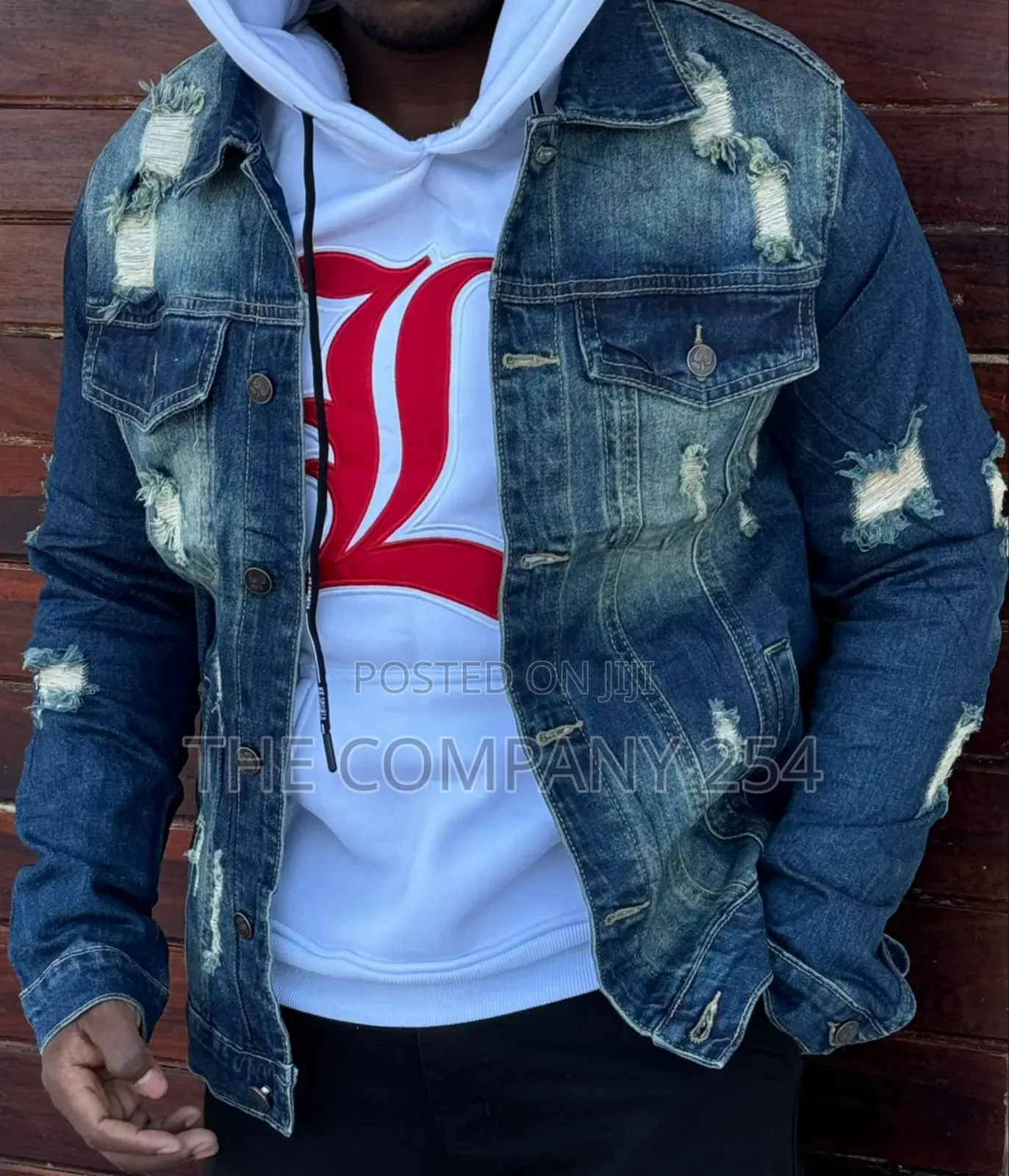 Rugged Stressed GST Denim Quality Men's Fashion Jackets