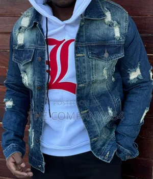 Rugged Stressed GST Denim Quality Men's Fashion Jackets