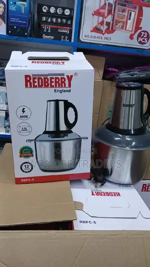 Redberry 5 Litres Food Chopper