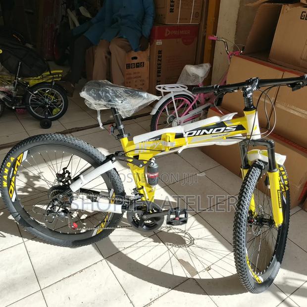 "Dinos 26-Inch Foldable Bike Compact, Durable Ready to Ride - main view