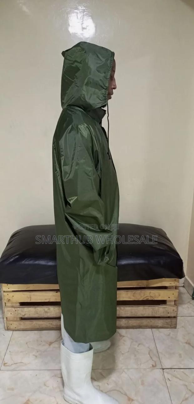 Rain Coats Dark Blue and Dark Green - main view