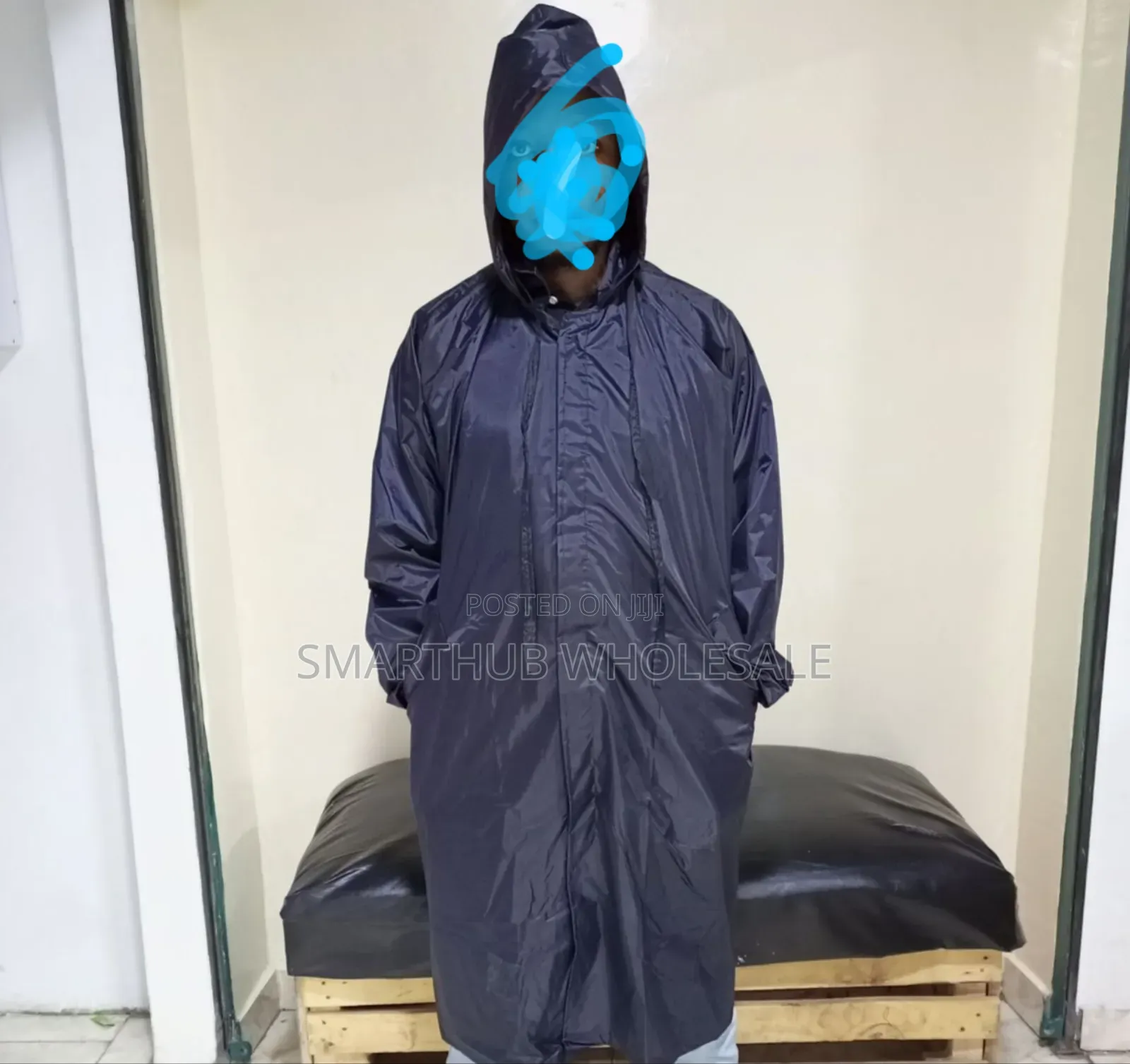 Rain Coats Dark Blue and Dark Green