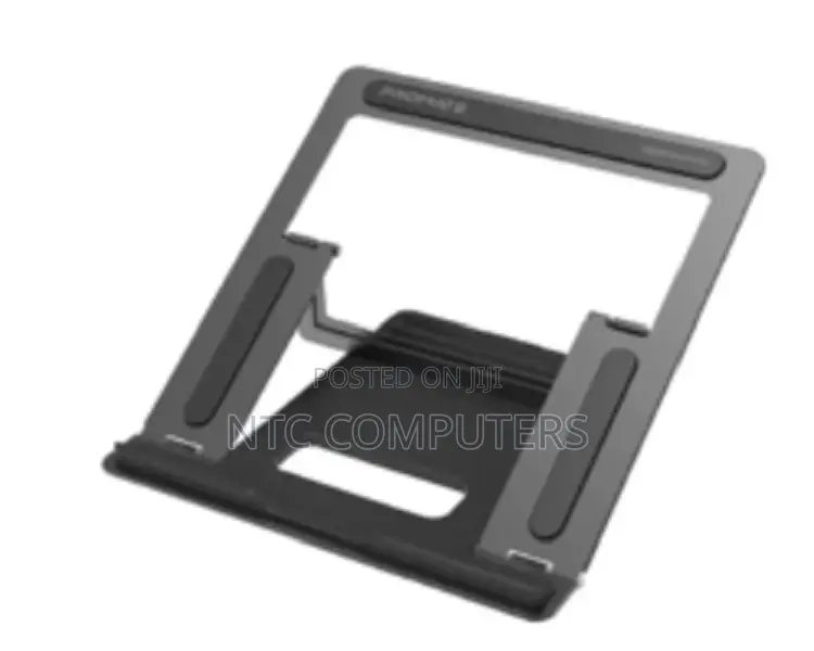 Promate Ergonomic Multi-Level Aluminum Laptop Stand •