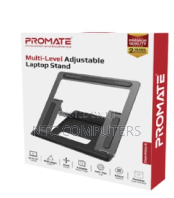 Promate Ergonomic Multi-Level Aluminum Laptop Stand • - thumbnail 2