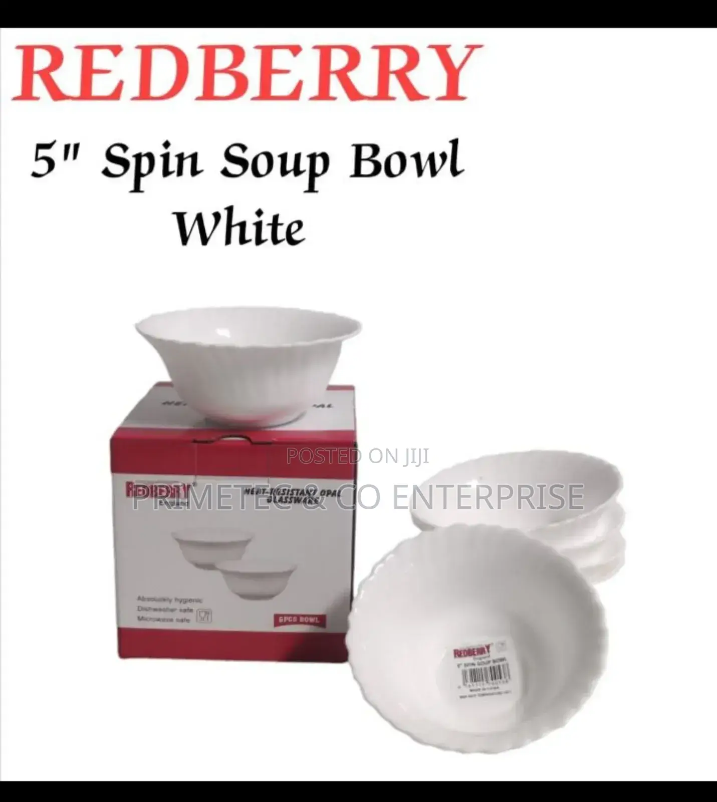 5inch Spin Soup Bowl Per Set of 6pcs