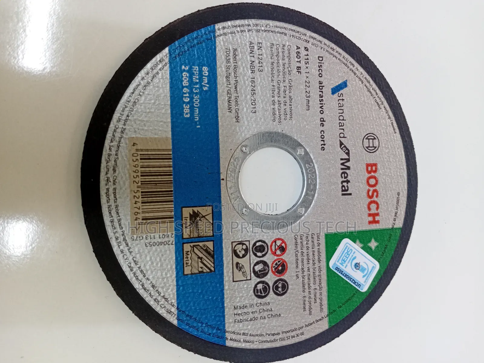 Bosch Cutting Disc Metal 41⁄2