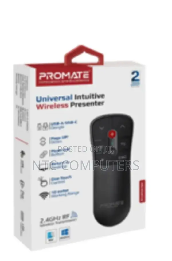 Promate 2.4ghz Wireless Presenter With Presentation Controls