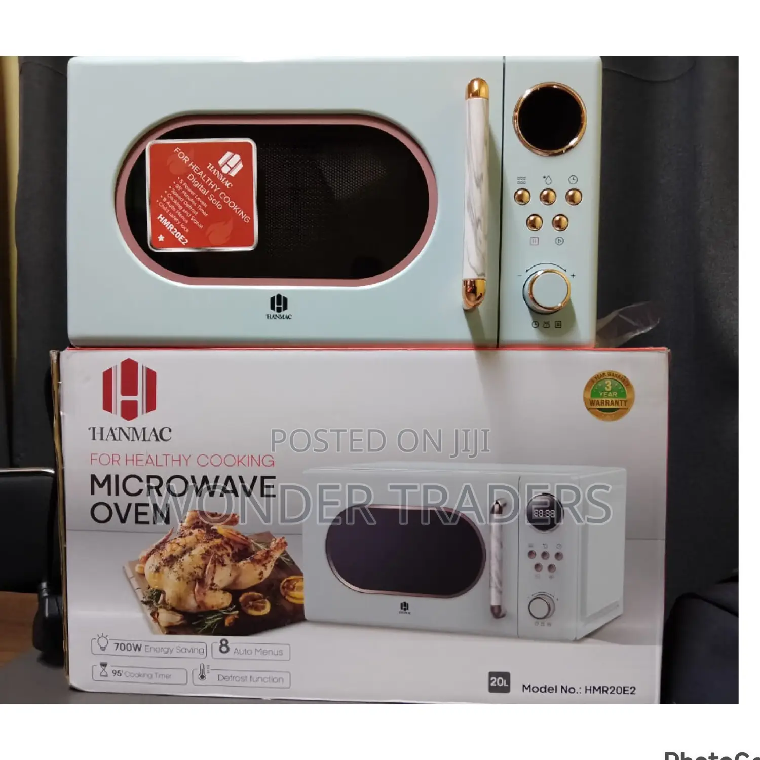 Hanmac 20l Digital Microwave (3 Years Warranty)