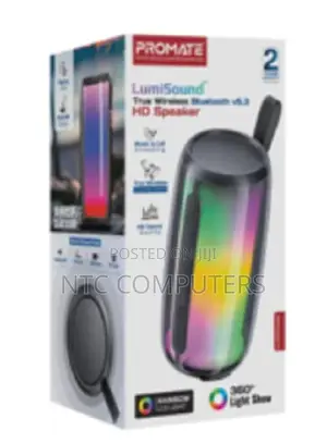 Promate 8watt Hd Lumisound True Wireless Hd Speaker Bluetoo